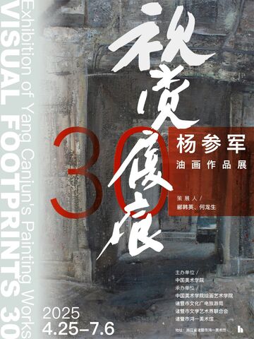 “视觉履痕30”杨参军油画作 ...