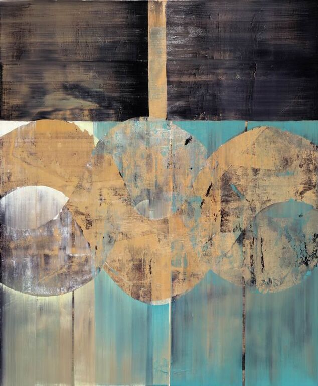 《日书——冬至初候》布面油画150x200cm，2017