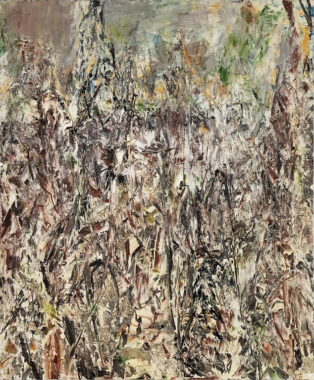《古田峰涛图》布面油画130cmx100cm,2018
