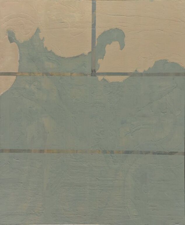 《二十四乐系列——寒露之鸿雁来宾》布面油画130cm×200cm，2018