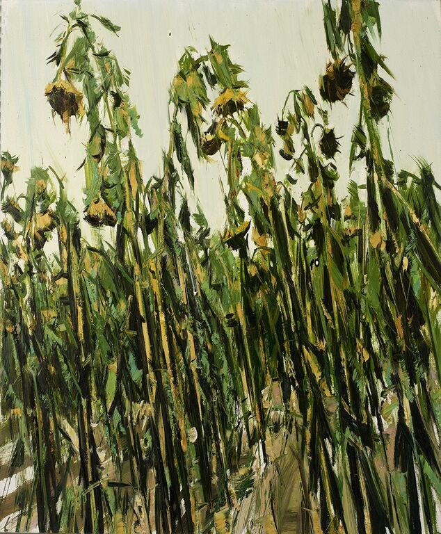 葵园写生之二Ⅰ布面油画Ⅰ60cm×85cmⅠ2016.6