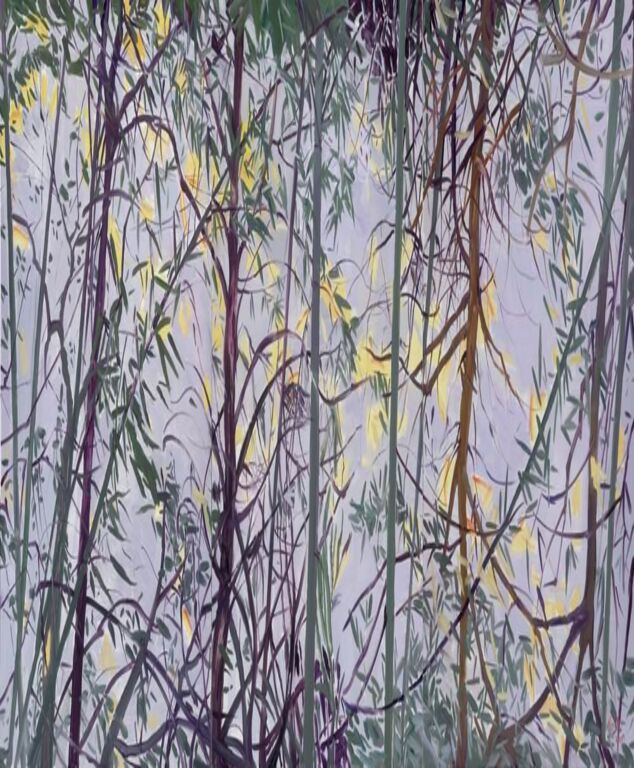 《散文的形式1》 布面油画 146cm×336cm ，2017