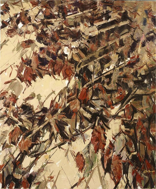 硕葵Ⅰ布面油画Ⅰ60cm×73cmⅠ2016.1