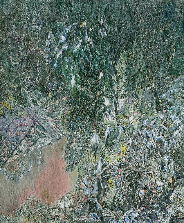 《夜光》之十，布面油画100cmx80cm,2013